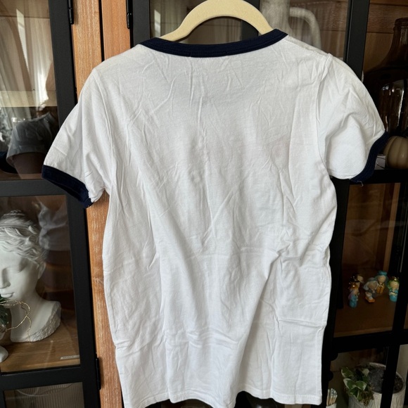 JUNK FOOD Budweiser tee short sleeve navy top friend of mine graphic beer - Picture 7 of 7